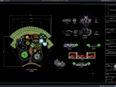 Download Denah dan Detail Arsitektur Taman Botani DWG AutoCAD denah dan detail arsitektur taman botani