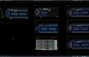 Download Denah dan Tampak Gedung Parkir Mobil Bertingkat DWG AutoCAD denah dan tampak gedung parkir mobil bertingkat