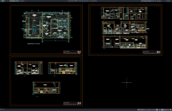 Download Denah Dapur dan Toilet Umum DWG AutoCAD denah dapur dan toilet umum