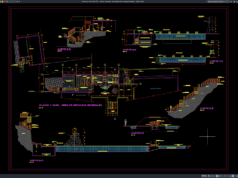 Download Denah, Potongan, dan Detail Kolam Renang Olimpiade DWG AutoCAD denah, potongan, dan detail kolam renang olimpiade