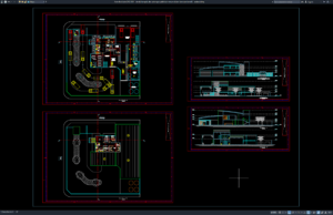 Download Denah, Tampak, dan Potongan Pabrik Air Minum Dalam Kemasan (AMDK) DWG AutoCAD denah, tampak, dan potongan pabrik air minum dalam kemasan (amdk)