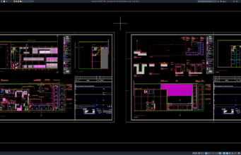 Download Denah Tata Letak dan Detail Industri Minyak DWG AutoCAD denah tata letak dan detail industri minyak