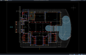 Download Denah Tata Letak Kolam Renang DWG AutoCAD denah tata letak kolam renang