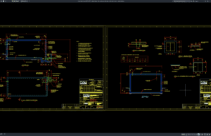 Download Detail Denah dan Potongan Tangki Air Bawah Tanah DWG AutoCAD detail denah dan potongan tangki air bawah tanah