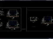 Download Detail Dinding Geser Beton Bertulang DWG AutoCAD detail dinding geser beton bertulang