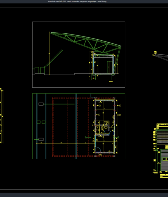 Download Detail Konstruksi Bangunan Rangka Baja DWG AutoCAD detail konstruksi bangunan rangka baja