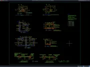 Download Detail Penulangan Tangki Air dan Ruang Pompa DWG AutoCAD detail penulangan tangki air dan ruang pompa