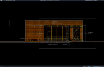 Download Detail Pintu Gerbang Masuk dan Pagar DWG AutoCAD detail pintu gerbang masuk dan pagar