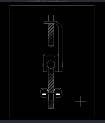 Download Detail Sambungan Coupler Girder Jembatan DWG AutoCAD detail sambungan coupler girder jembatan