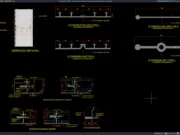 Download Detail Sambungan Konstruksi dan Sambungan Muai Dinding Beton DWG AutoCAD detail sambungan konstruksi dan sambungan muai dinding beton