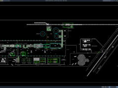 Download Glass Factory Layout Plan DWG AutoCAD glass factory layout plan