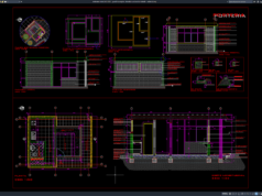Download Guard House Plan, Elevation and Section Details DWG AutoCAD guard house plan, elevation and section details