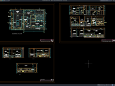 Download Kitchen and Public Toilet Layout Plan DWG AutoCAD kitchen and public toilet layout plan