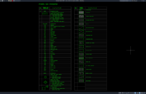 Download Notasi, Simbol, dan Singkatan Arsitektur DWG AutoCAD notasi, simbol, dan singkatan arsitektur