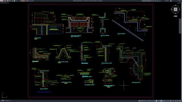 swimming pool construction details