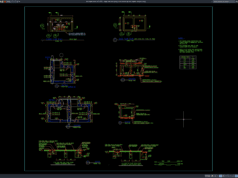 Download Water Tank and Pump Room Reinforcement Details DWG AutoCAD water tank and pump room reinforcement details